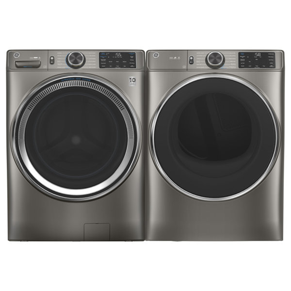 GE Appliances Washer & Dryer Set with Stackable 4.8 Cubic Feet Front